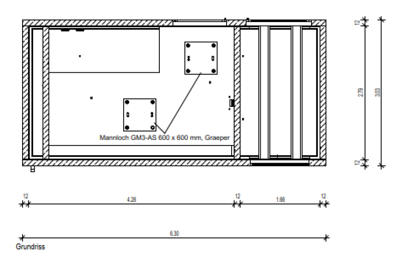 Grundriss TS R2 648 Typ G001