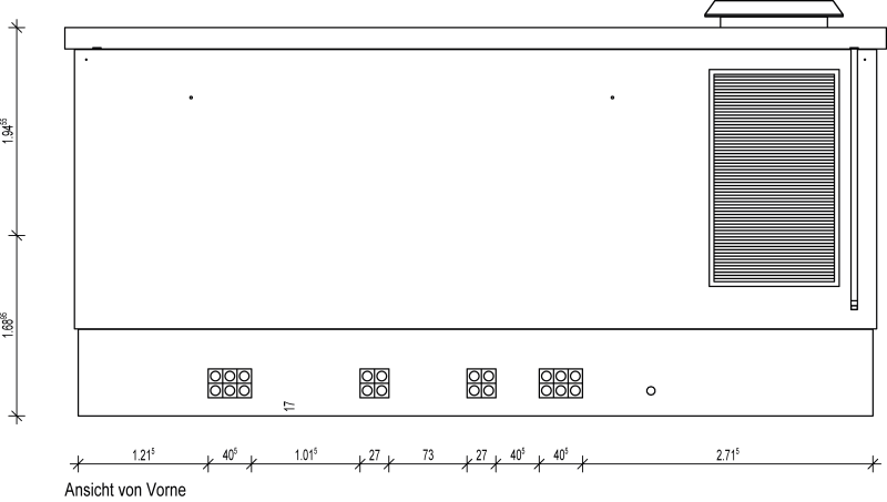 Ansicht vorne TS R2 768